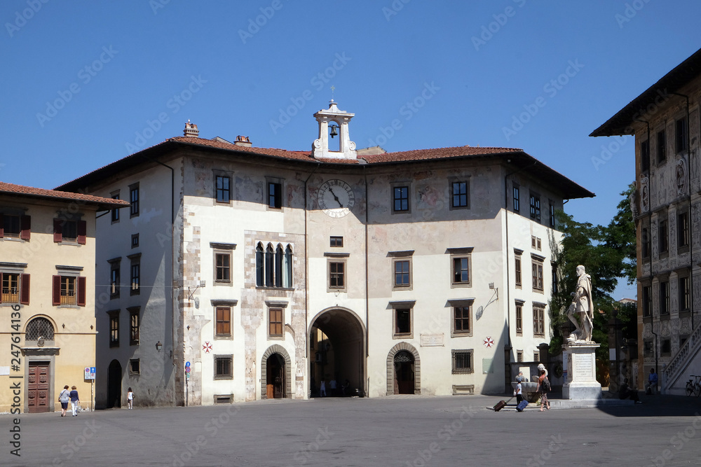 The Knights Square (Italian: Piazza dei Cavalieri) is a landmark in Pisa, Italy. This square was the political centre in medieval Pisa.