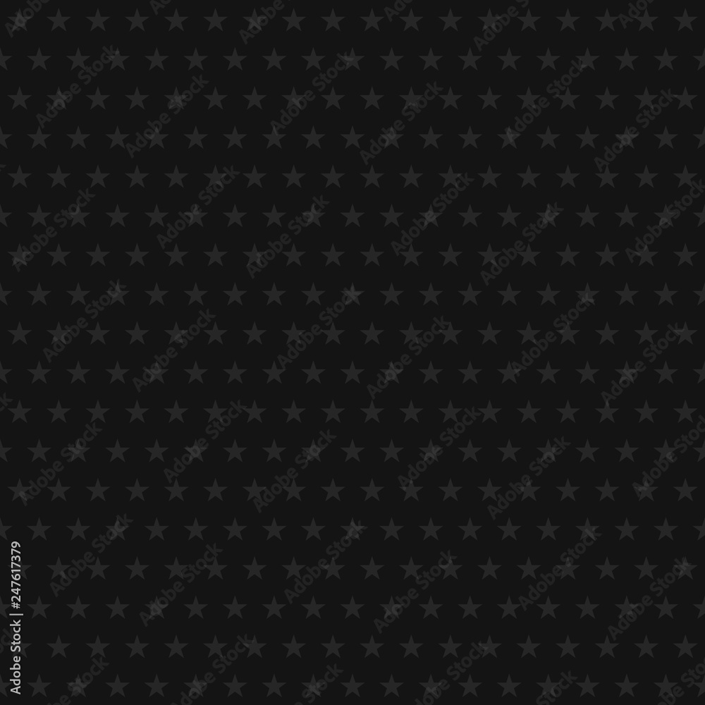 Abstract seamless pattern of small stars in black and gray colors Abstract seamless pattern of small stars in black and gray colors