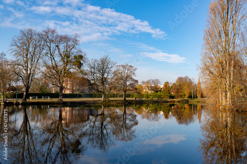 lake in autumn