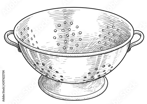 Cake mold illustration, drawing, engraving, ink, line art, vector