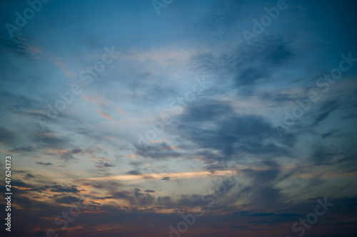 Sunset sky. Texture © Вероника Преображенс