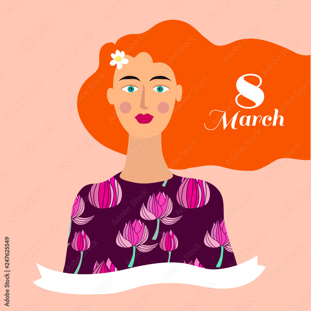 Obraz premium 8 March card2