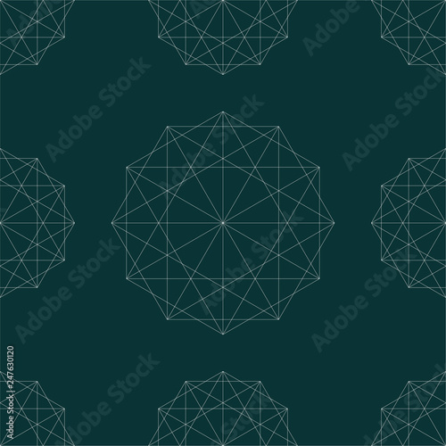 Seamless stylish textile pattern. Vector illustration.