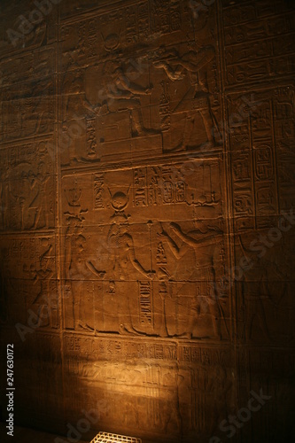 Hieroglyphs in Egypt