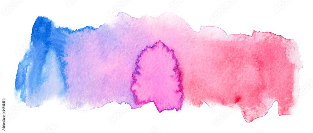 pink watercolor texture, hand-painted stain