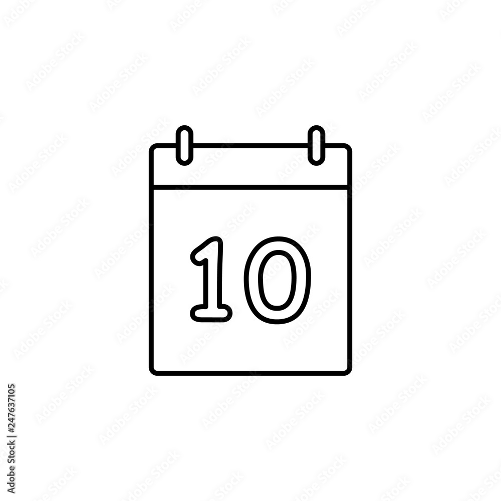 calendar, clock, number icon. Signs and symbols can be used for web, logo, mobile app, UI, UX calendar, clock, number icon. Signs and symbols can be used for web, logo, mobile app, UI, UX