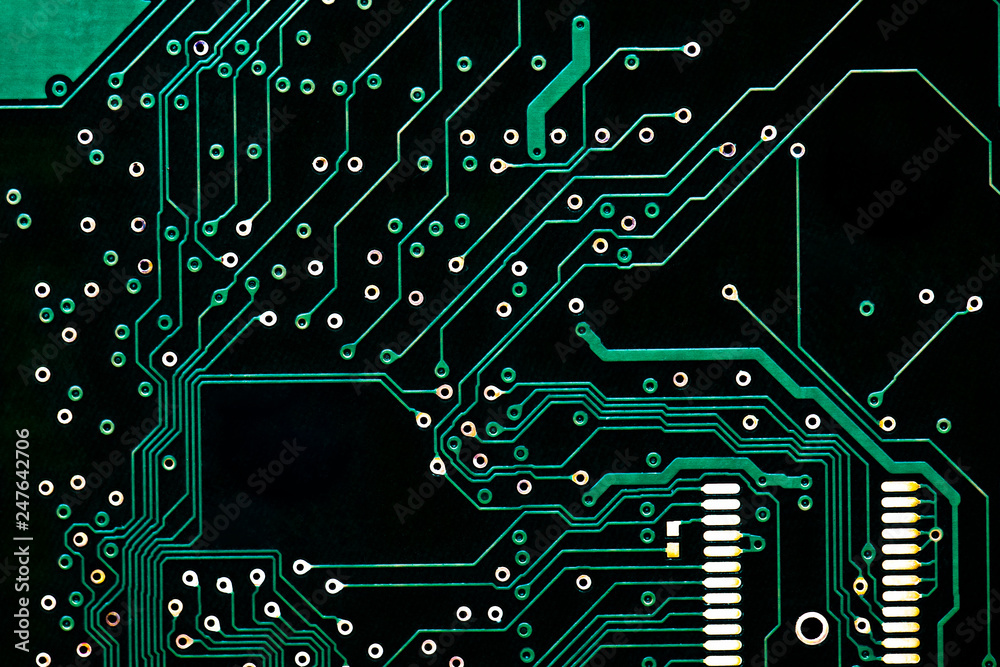 black computer circuit board pattern. background texture for design.  electronic equipment industry. repair electronics. future technologies.  copy space. Stock Photo | Adobe Stock