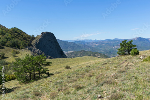 Mountain landscape, Crimea. photo