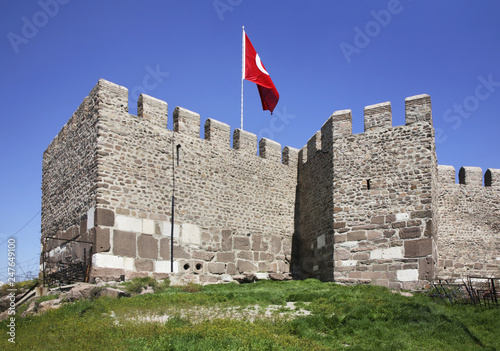 View of Ankara Castle. Turkey