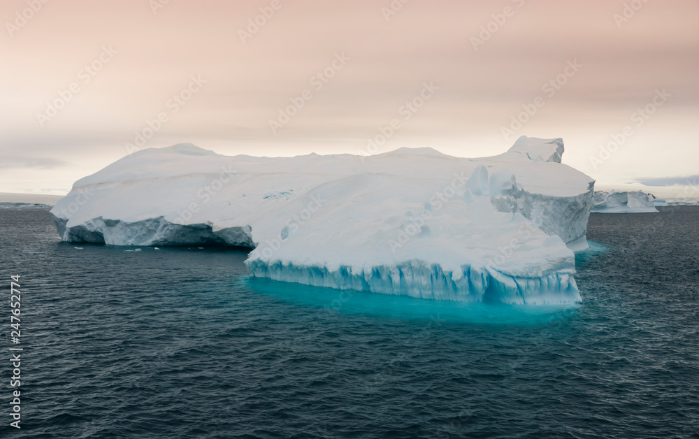 Ice Landscape of the Antarctic sector, near the Paulet Island Ice Landscape of the Antarctic sector, near the Paulet Island