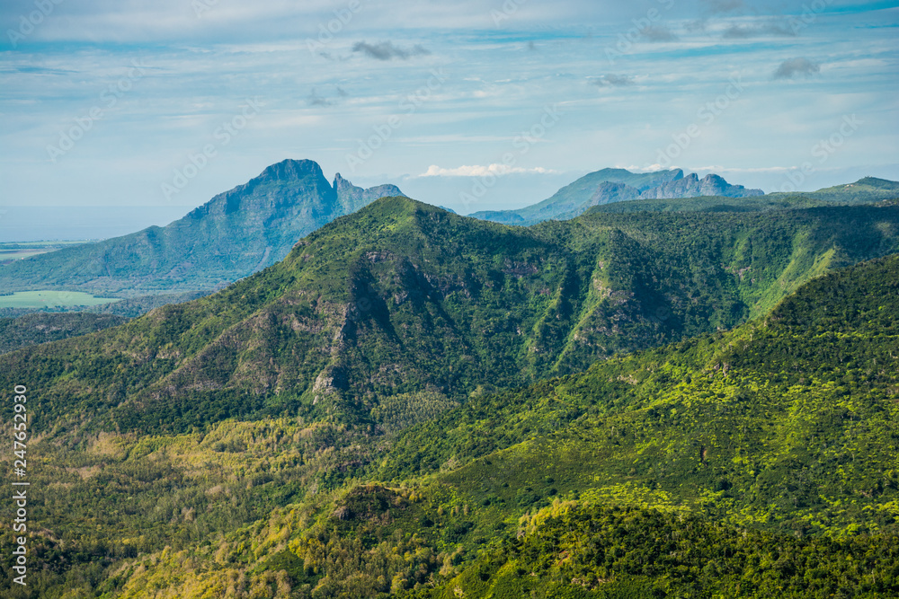 Black river Gorges Viewpoint, Mauritius.