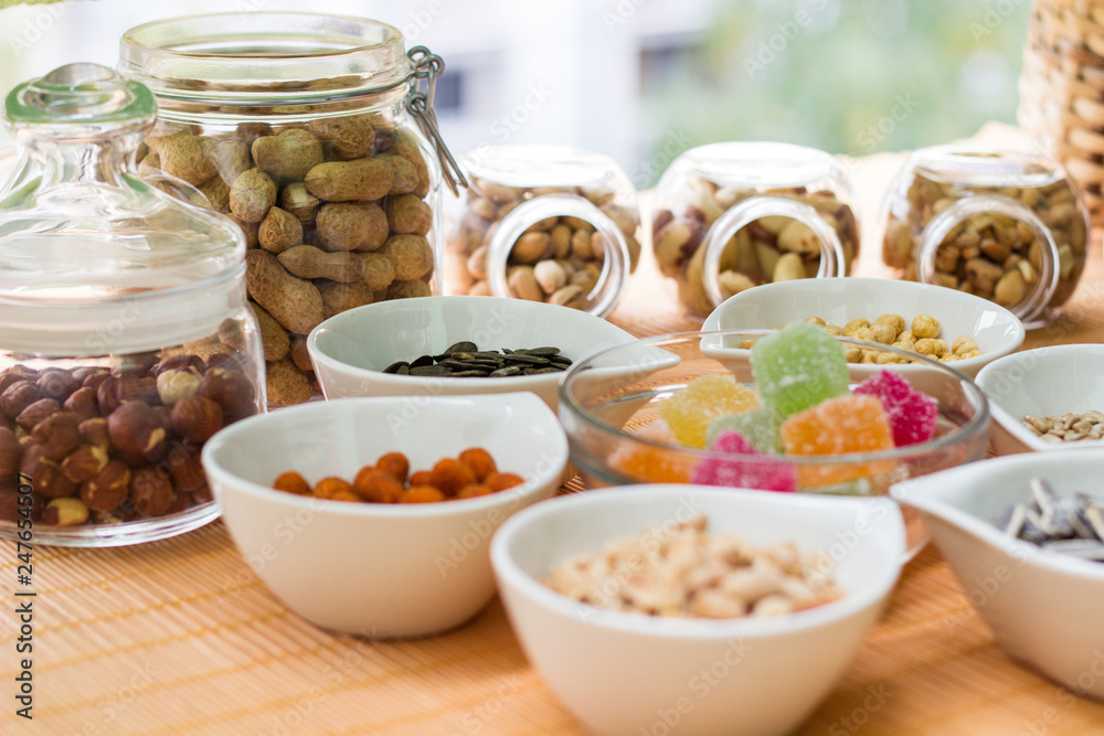 Jelly and nuts Jelly and nuts