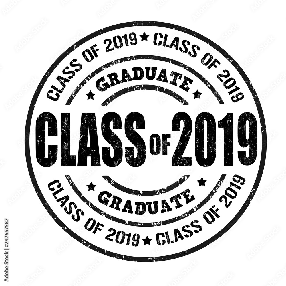 Class of 2019 stamp