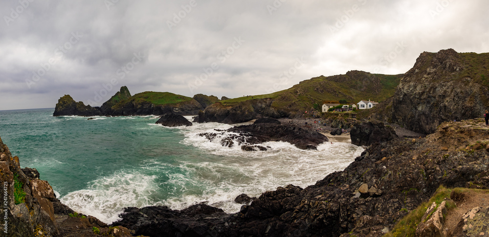 Kynance Cove Winter Panorama Kynance Cove Winter Panorama