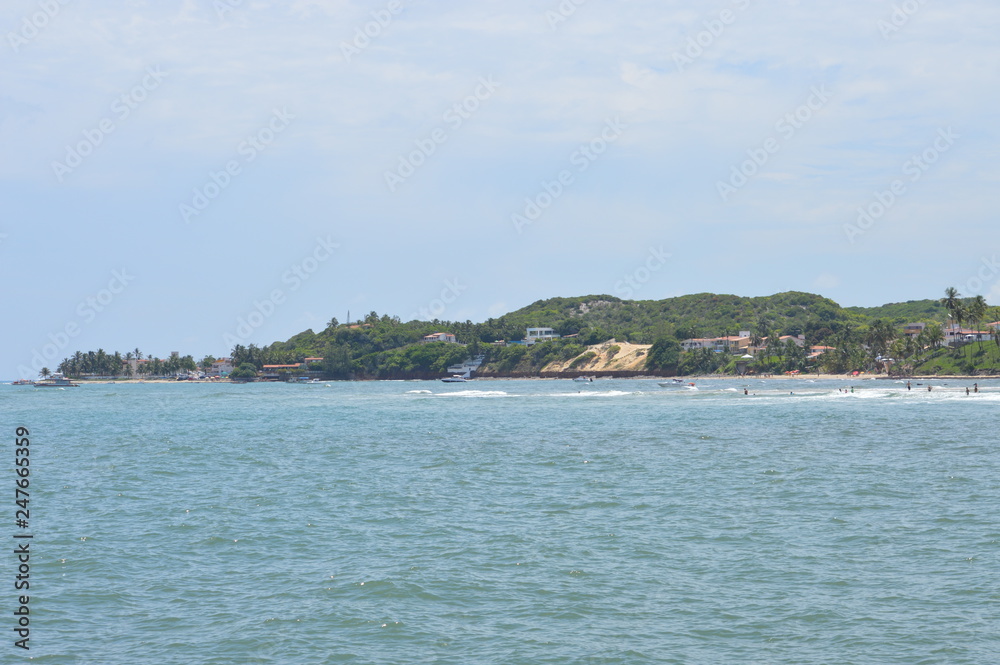Fototapeta premium tropical island in the sea