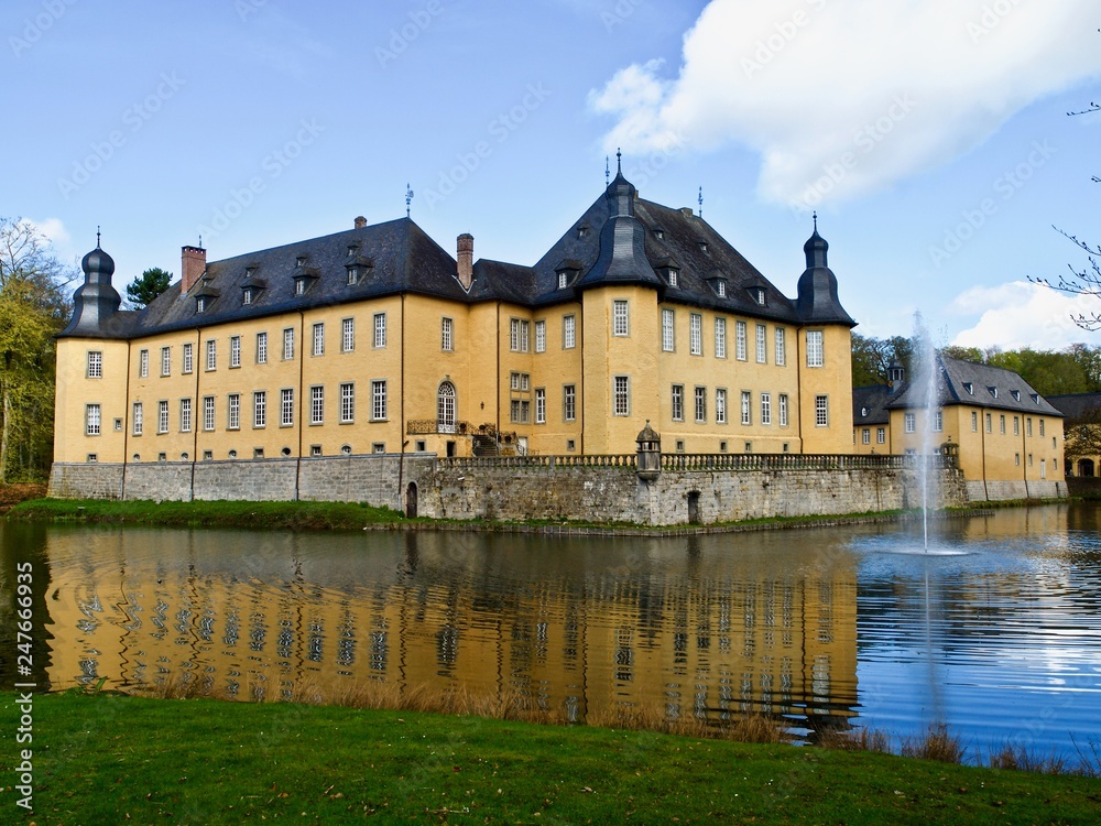 German water castle Schloss Dyck