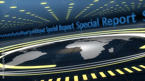 Background in 4K, useful for Broadcast, Information, Entertainment, Webcast and many other Applications (loopable, 3d rendering)