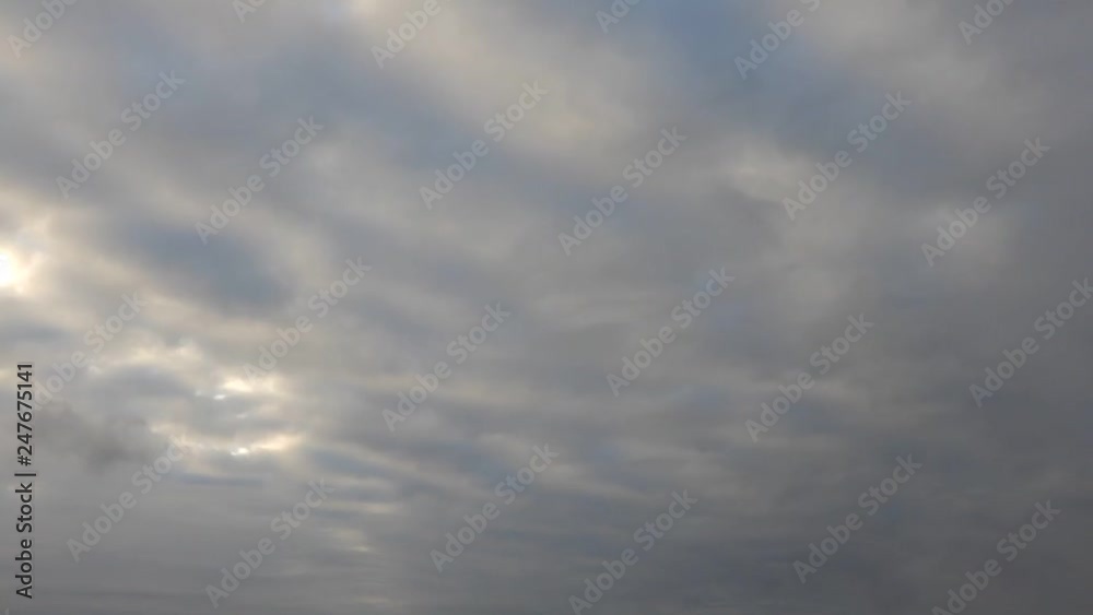 Timelapse Clouds Dawn Slight Fog With Lower Clouds Timelapse Clouds Dawn Slight Fog With Lower Clouds