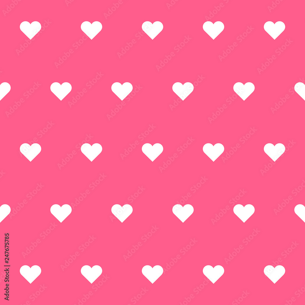 Hearts pattern. Valentine day background