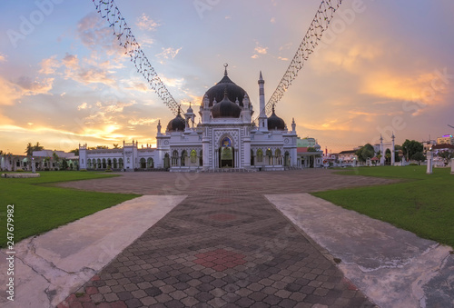 Fotografi Masjid Zahir in Alor Setar city, Malaysia