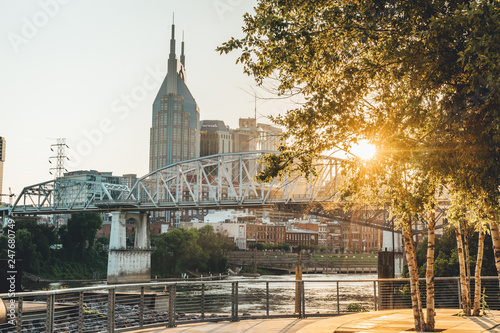 Downtown Nashville Sunset