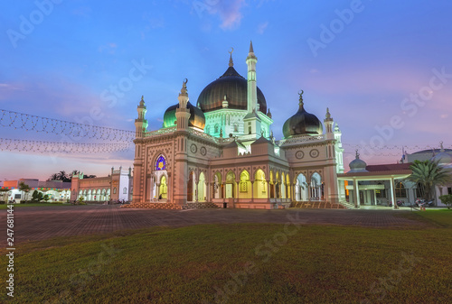 Картината върху платно Masjid Zahir in Alor Setar city, Malaysia