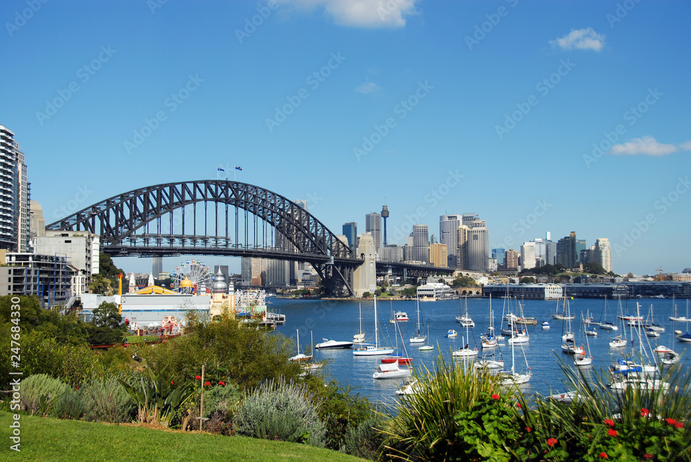 sydney harbour bridge in australia