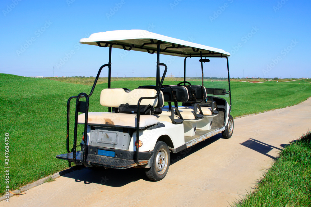 golf course battery cart
