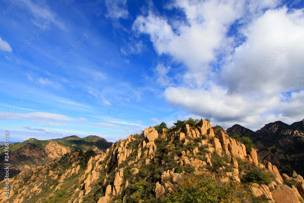 Obraz premium Mountain natural scenery