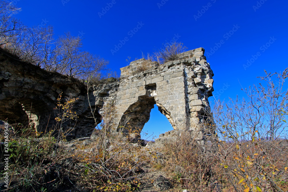 Great Wall of China architectural scenery