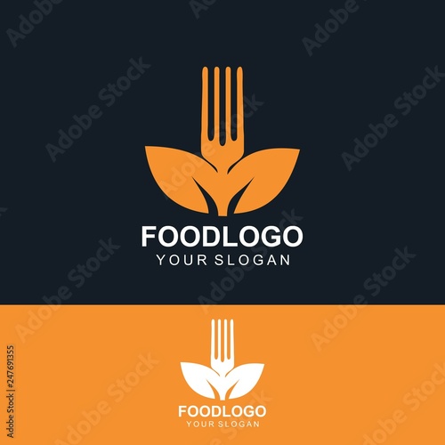 food logo template