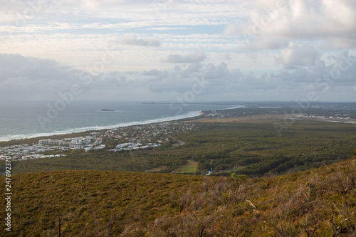 view of a mountain landscape Australia Coolum Mountain