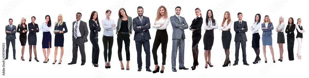 panoramic photo of a professional numerous business team panoramic photo of a professional numerous business team