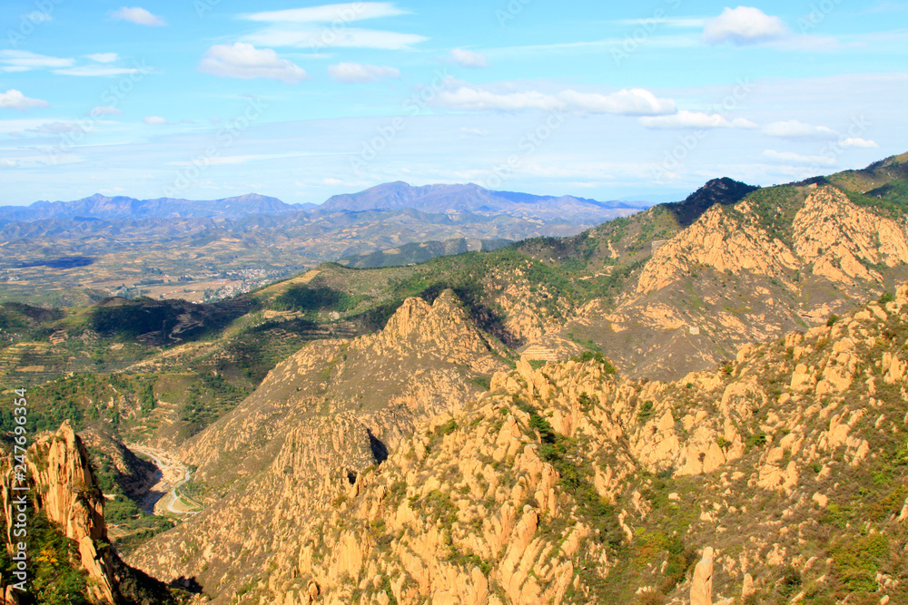 Obraz premium Mountain natural scenery