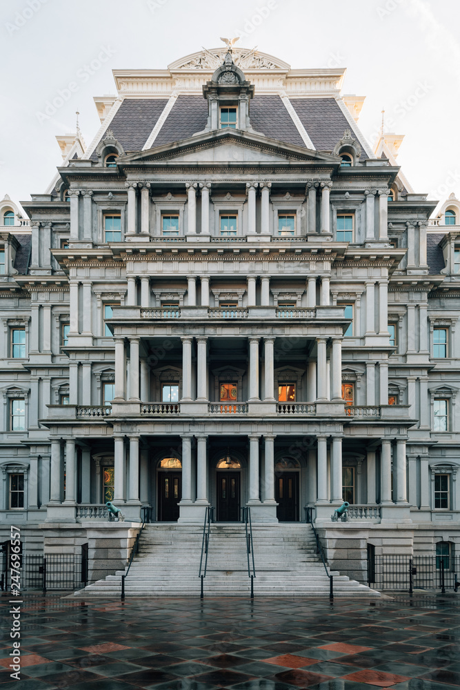 The Eisenhower Executive Office Building, in Washington, DC