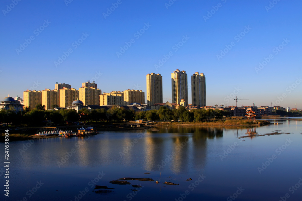 Obraz premium Urban landscape in China