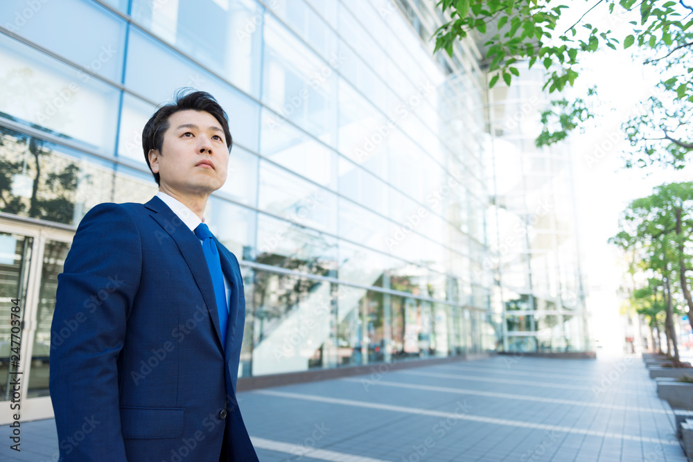 ビジネスマン オフィス街