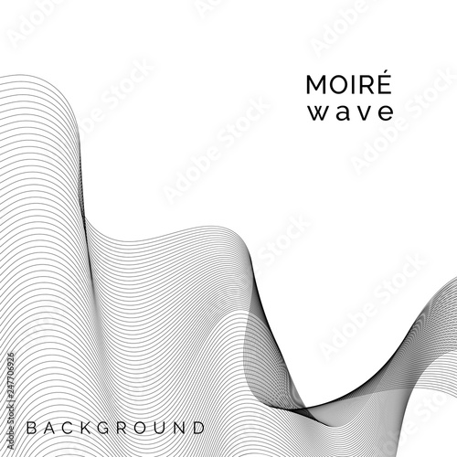 Moiré pattern background