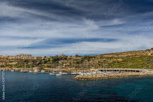 Fototapeta Naklejka Na Ścianę i Meble -  Victoria (also known as Rabat) is the capital of Gozo Island, in Malta