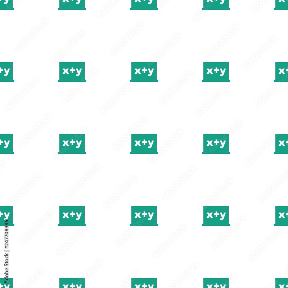 blackboard x y icon pattern seamless white background blackboard x y icon pattern seamless white background