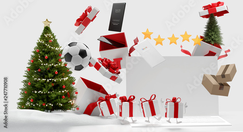 christmas presents and comp...
