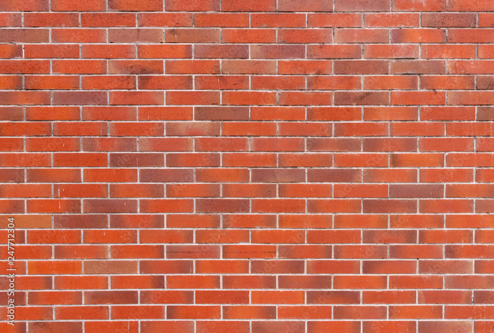 Red brickwall background Red brickwall background