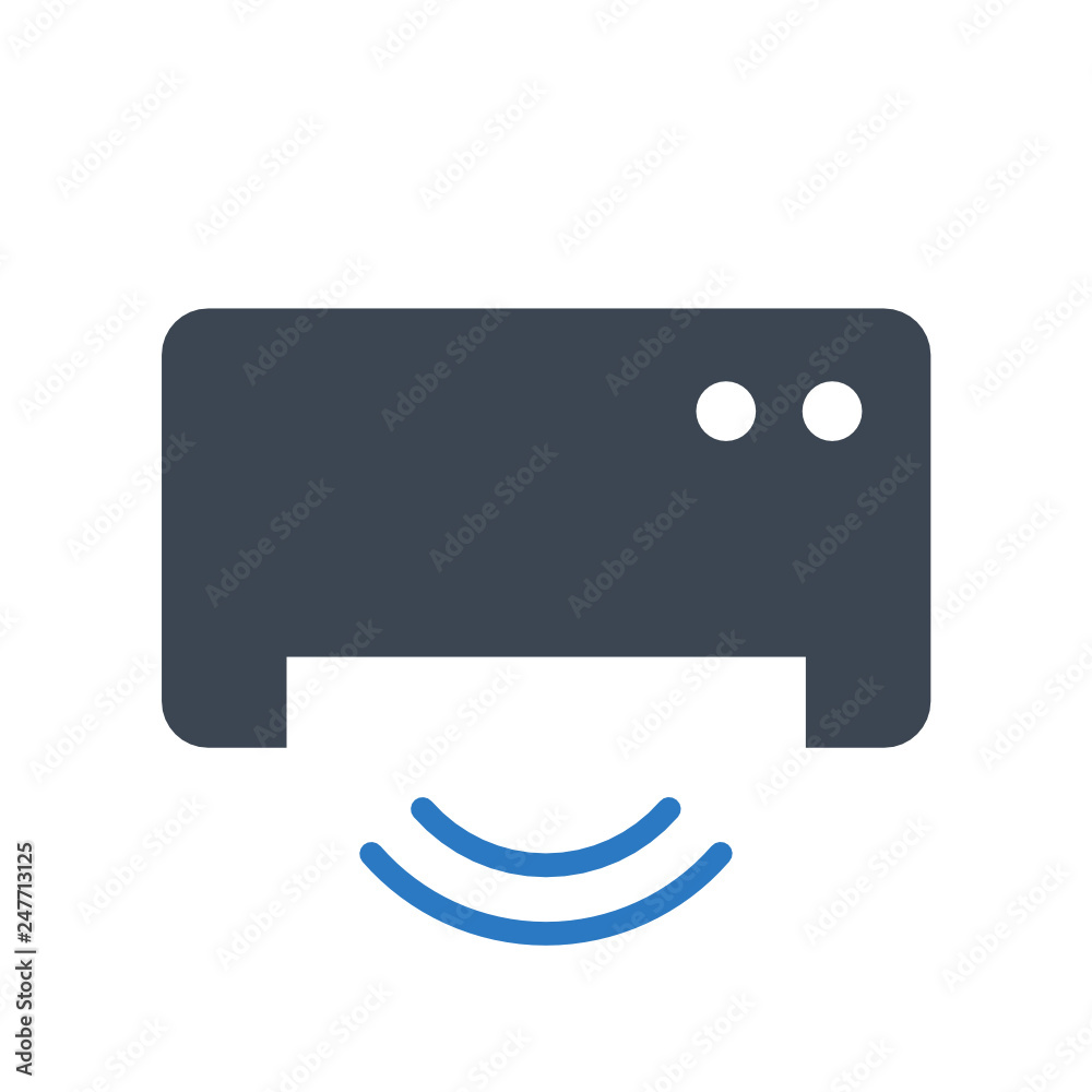 Fototapeta premium ac icon