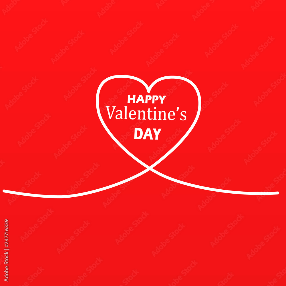 Beautiful Hearts on red background. Beautiful Hearts on red background.