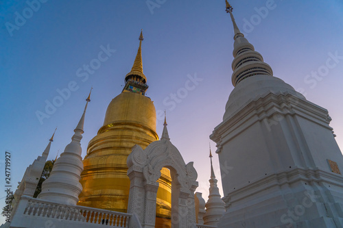 Wat Suan Dok in Chiangmai, Thailand.