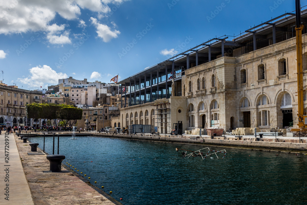 Birgu - Vittoriosa city in Malta