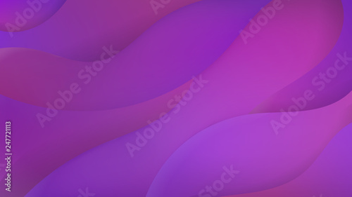 Gradient, neon lines, forms. Vector. Creative wallpaper in a minimalist style. Color geometric gradient, futuristic background.