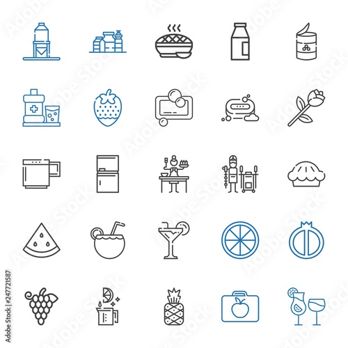 fresh icons set