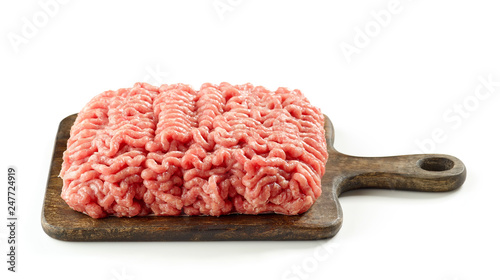 Canvastavla raw minced meat