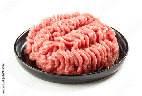 Фотография raw minced meat